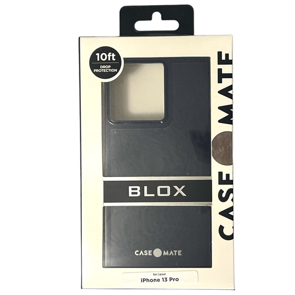 CASE-MATE Navy Blue Square BLOX MagSafe iPhone 12 / 13 PRO Hard Case - Picture 7 of 7